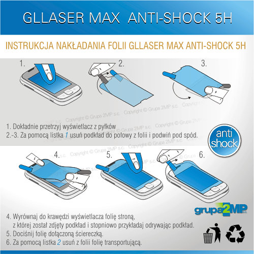 Folia ochronna Gllaser Anti-Shock 5H przeglad